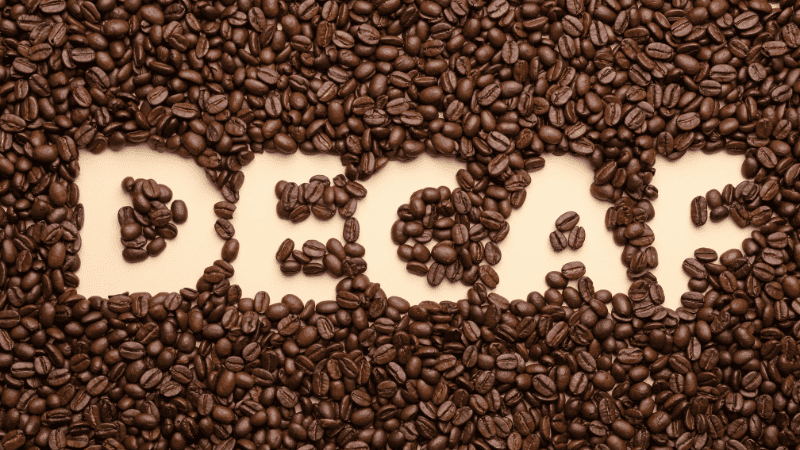 decaf coffee