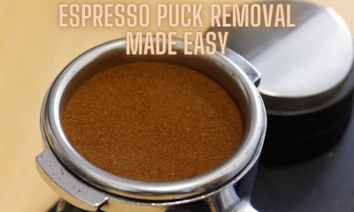 espresso puck removal