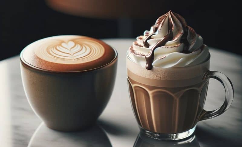 cappuccino vs mocha