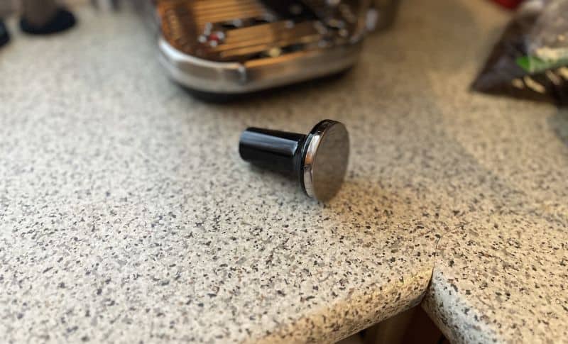 stock tamper from breville: breville bambino plus review