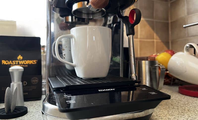 cup height: breville bambino plus review